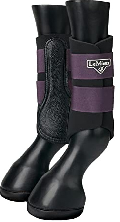 LeMieux Grafter Brushing Horse Boots - Protective Gear and Training Equipment - Equine Boots, Wraps & Accessories (Fig/X-Large)