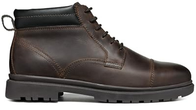 Geox Botas para hombre U Andalo A Ankle, café, 43 EU