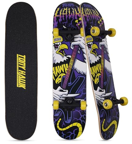 Tony Hawk - 31-Inch Signature Series 1 Skateboard with 9-Ply Maple Deck