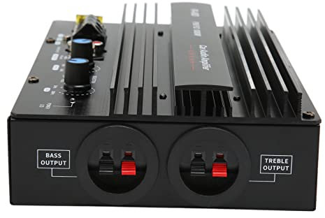 PA-80D Scheda Amplificatore di Potenza per Auto da 1000 W Scheda Amplificatore Subwoofer per Bassi Ad Alta Potenza per Intrattenimento per Auto 12 V