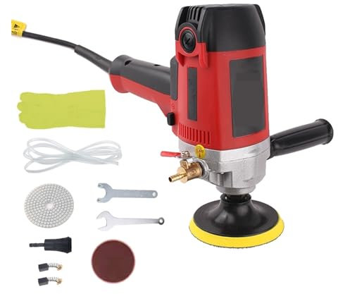 Lucidatrice For Marmo For Pavimenti In Pietra Con Mulino Ad Acqua Verticale Da 900 W