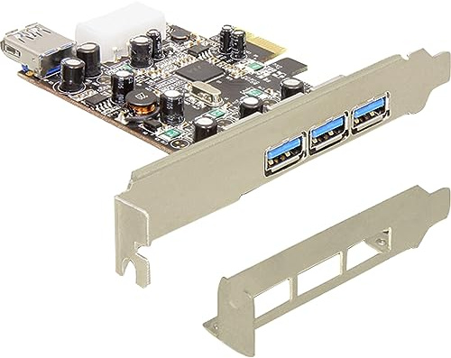 Delock PCI Express Karte (3X extern, 1x intern USB 3.0)