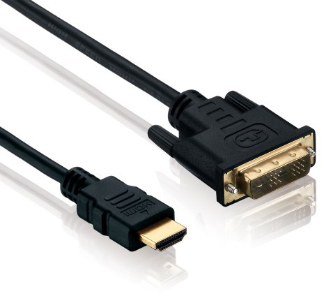 HDSupply High Speed HDMI/DVI Kabel 0,50m, doppelt geschirmt