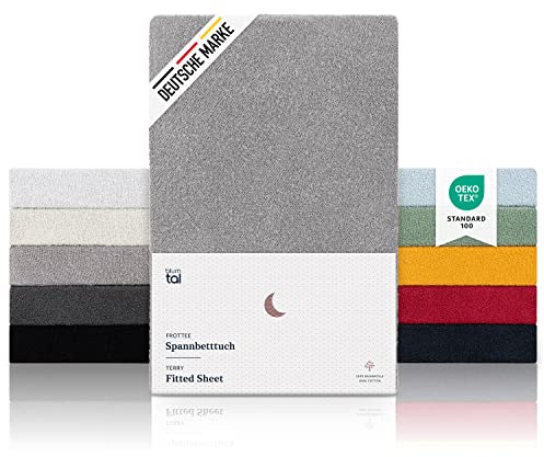 Blumtal frotté underlakan - Cuddly soft underlakan, Oeko-Tex certifierat, olika färger och storlekar