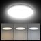 K-Bright LED Deckenleuchte 38W 3420 LM Deckenlampe Ultra Dünn Lichtfarbe Einstellbar 3000K/4000K/6500K Rund Deckenlampen für Badezimmer Schlafzimmer Wohnzimmer Balkon Flur Küche Ø40cm Weiß