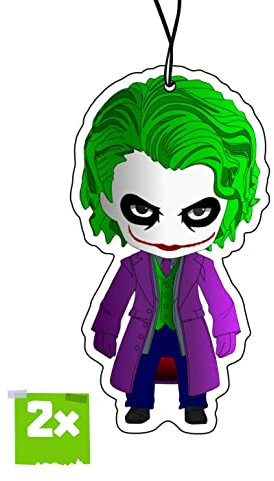 2x JOKER Duftbaum Auto Lustig, Duftspender, Tuning, Car Air Freshener, Duftanhänger, Lufterfrischer, Set