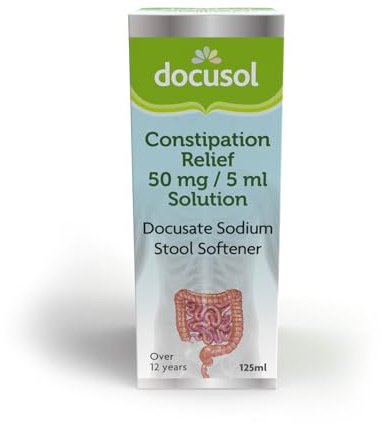Docusol Constipation Relief 50mg/5ml Solution