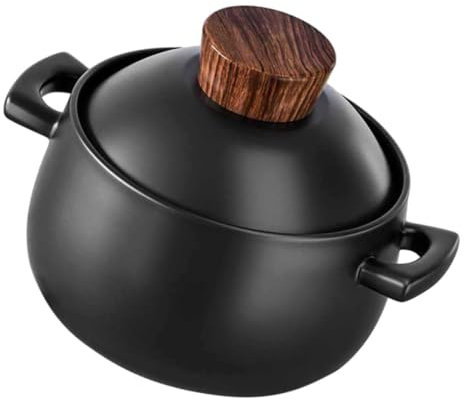 Alipis Keramiktopf Für Suppen Und Schmoren Antihaftbeschichtet Geeignet Für Gartenpartys Essenspartys Und Familientreffen Kochtopf Mit Griffdesign Für Einfachen Transport
