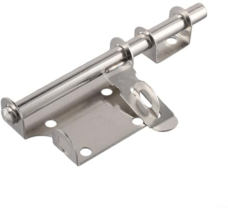 Herrajes resistentes con cierre de candado diseñados para asegurar puertas, ventanas y armarios (6 pulgadas)