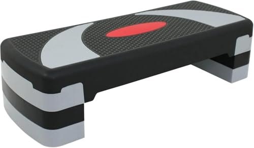Aerobic Stepper 78cm – 4-Level Adjustable Exercise Step Platform for Home Gym, Cardio, Step Aerobics & Yoga – Non-Slip Fitness Step Board for Indoor Workouts