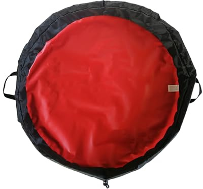Alfombrilla para Cambiar la Alfombrilla de Enjuague portátil, Base de Tela Impermeable, de Herramientas con cordón, Plataforma de Playa | per Íl Natación, Il Surf,