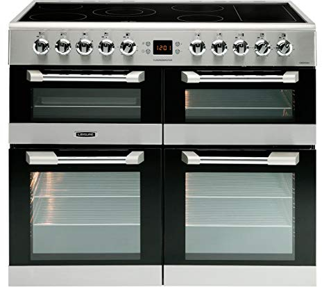 Leisure Cuisinemaster CS100C510X 100cm Electric Range Cooker with Ceramic Hob - Stainless Steel