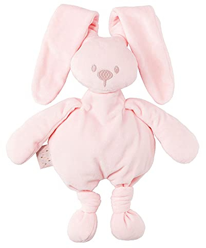 Nattou Kuscheltier Hase Lapidou, Wegbegleiter ab der Geburt, 36 cm, Rosa