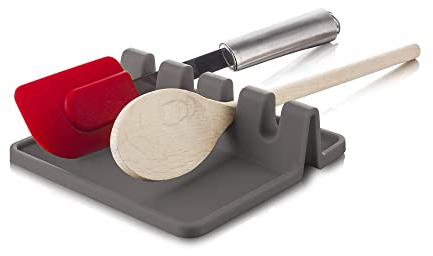 Vacuvin 7910400 Posamestoli 4 Posti Tomorrow's Kitchen in Silicone Grigio Antracite