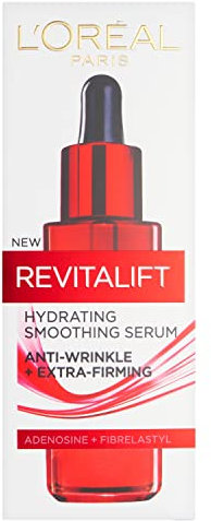 L'Oreal Paris Revitalift Hydrating Smoothing Serum, With Pro Retinol, Anti-Wrinkle and Firming, 30ml