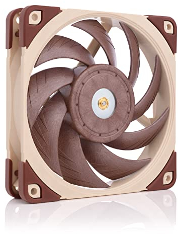 Noctua NF-A12x25 5V PWM, Leiser Premium-Lüfter mit USB Stromadapterkabel, 4-Pin, 5V Version (120mm, Braun)
