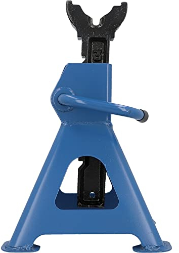 Unitec 10889 3000 kg für PKW höhenverstellbar Unterstellbock Profi 3 Tonnen in blau Sicherheitsböcke Stützen 4 Füsse verstellbar