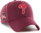 '47 Philadelphia Phillies Dark Maroon MLB Sure Shot Most Value P. Snapback Cap - One-Size