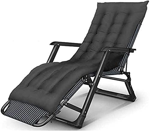 Folding Chair Camping Chairs Garden Loungers Folding Chair Deck Chairs Folding Bed Office Nap Chair Camp Bed Portable Chair Recliner (Color : D)