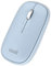 Souris sans Fil Cool Slim silencieuse 2 en 1 (Bluetooth + Adap. USB) Bleu Ciel