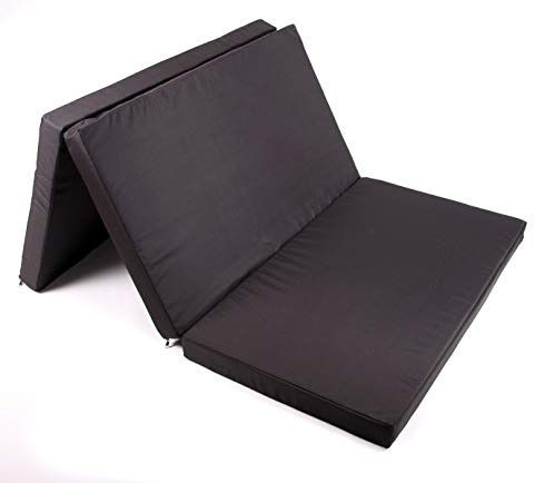 Matelas de camping pliant VW ID Buzz - 200 x 120 x 8 cm - Noir