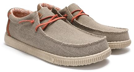 PITAS | WP150 Steve | Mocasines de Hombre | Náuticos Casual | Zapatillas de Tela | Zapatos sin Cordones | Deportivas Casuales | Calzado de Walkinpitas