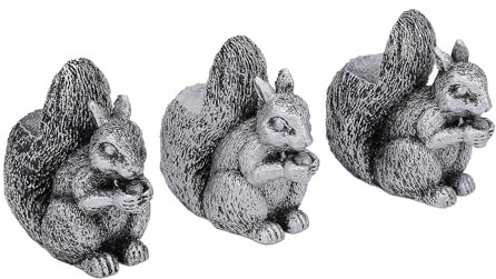 Piets de Remplaçant pour 3 Jardins Jardins Portant Une Colonne Montante de Culture, Preuves en Résine Forte Charge (écureuil)