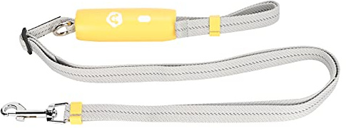 WAHEWUD Hundeleine, verstellbare elastische Haustierleine mit Gürtelschnalle, Edelstahlring, reflektierende Nähte, ergonomischer Griff, Premium-ABS, Gehhilfen für kleine und große