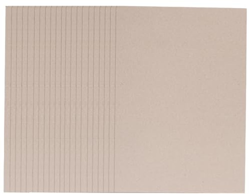Angoily 20pcs 2.5mm A4 Grey Chipboard Sheets Unlined Blank Cardstock for Book Binding, Scrapbooking and Craft Paper Suitable for Album Making and Handmade Drawing Paper