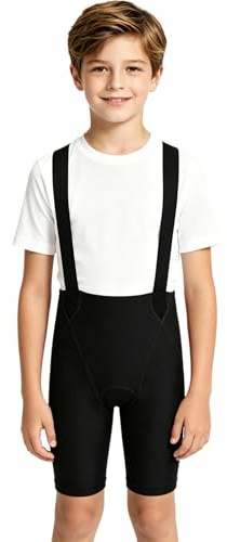 Freebily Barns korta shorts för barn cykelshorts barn justerbara cykelbyxor korta baser cykling läger, Svart, 3-4 �r