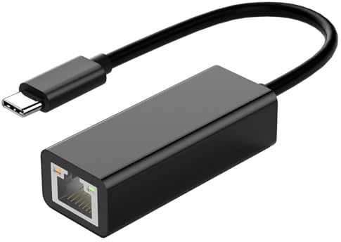 Adaptador de red Ethernet - Convertidor Gigabit compacto de aluminio
