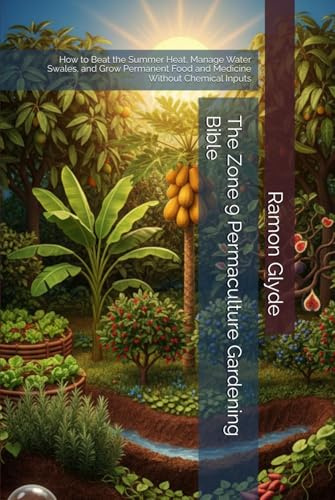 The Zone 9 Permaculture Gardening Bible: How to Beat the Summer Heat, Manage Water Swales, and Grow Permanent Food and Medicine Without Chemical Inputs