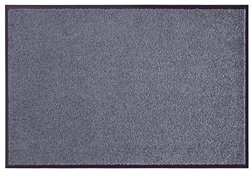 Hanse Home Fußmatte (S-XXL) 90x150cm – 12 Farben – Fussmatte Outdoor Schmutzfangmatte Türmatte Waschbar & Wetterfest rutschfest für Eingangsbereich & Außenbereich – Grau