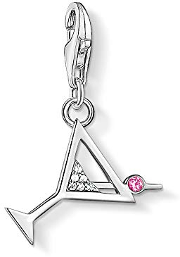 Thomas Sabo Damen Charm-Anhänger Cocktail Charm Club 925 Sterlingsilber 1802-013-27