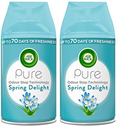 Air Wick Freshmatic - 250ml (2 Refills, Pure Spring Delight)
