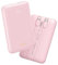 QECVEC Portable Charger 10000mAh, Cell Phone Portable Power Banks with 22.5W PD Fast Charging, Compact Phone Charger Built in Cable, Compatible with Apple, Samsung, Google, Motorola and More (Pink)