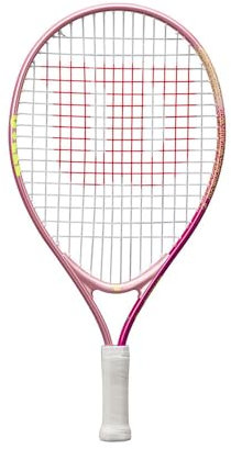 Wilson Intrigue Jr 19 Tennis Racket, Hellrosa