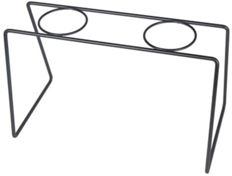 Violiica Kaffeefilter, Becherhalter aus Metall, handgebrühter Kaffee-Tropfer, 15 x 18 x 15 cm, schwarzes Kupfer