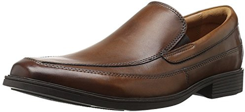 Clarks Homme Tilden Free Mocassin, Tan foncé, 44 EU Large