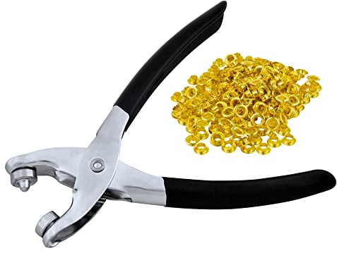 Draper 44039 - Pinza per inserimento asole ed occhielli, 20844