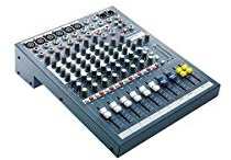 Soundcraft EPM6 Hochleistungs-6-Kanal-Audio-Mixer