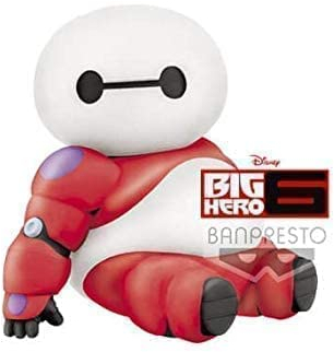 Bandai – Dis – Baymax Fluffy Puffy B 6 cm