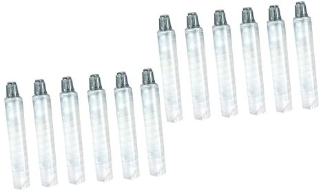 STOBOK 12pièces Support à Craie Transparent Ajustable Pour Rangement Pratique Poussière Pour Écoles Et Bureaux
