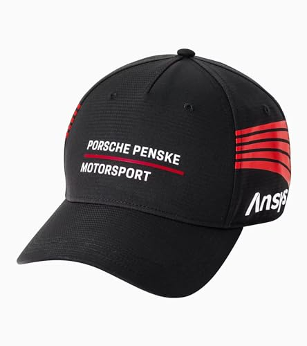 Porsche Penske Motorsport Baseball Cap Schwarz, Schwarz