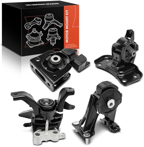 Frankberg 2x Soporte del Motor + 1x Capa de Cabra + 1x Soporte de Par Compatible con Prius Plus W4 1798 ccm 73 KW 99 PS 2011-2024 Replace# 1236137090