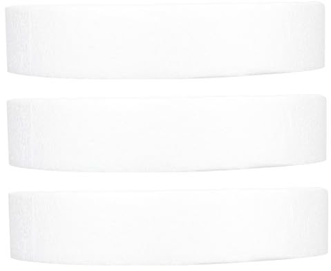 GLSTOY 3 Pezzi Dischi di Schiuma Rotondi 250mm X 50mm per Artigianato Fai da Te, Materiali Floreali per Matrimoni e Decorazioni Torte, Base Sicura per Bouquet e Centrotavola