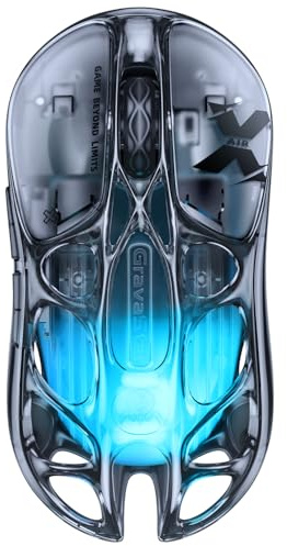 GravaStar Mercury X AIR Wireless Gaming Mouse, True 8K Performance