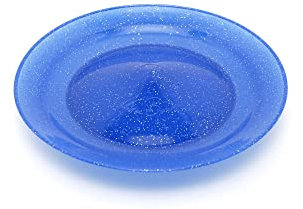 Jonglierteller Glitzer - rot