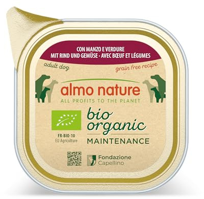 Daily Menu Bio Cibo per Cani con Bovina e Verdura (100 G)