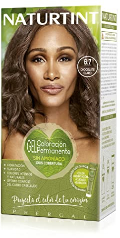 Naturtint Biobased | Haarfarbe Oohne Ammoniak | 6.7 Schokolade Blond Dunkel | Hoher Anteil an natürlichen Inhaltsstoffen | 170 ml